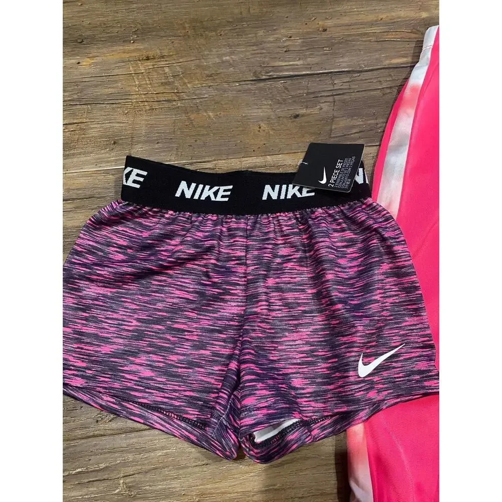 Nike Lot of 2 Pants and Shorts Toddler Girls NWT Sz 2T/24m - Picture 3 of 6